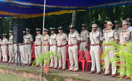 Service parade...